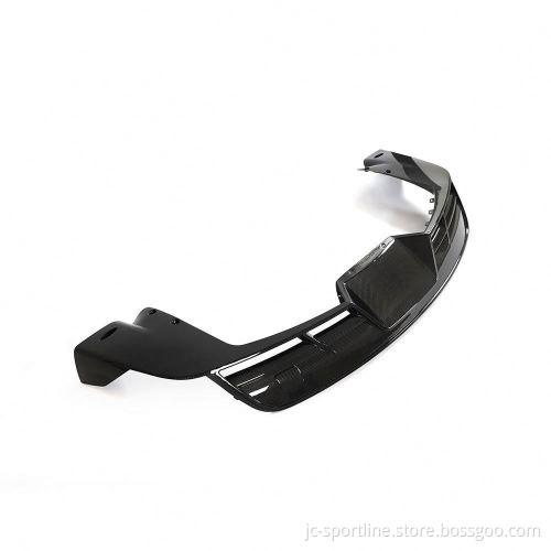 Carbon Fiber Rear Bumper Diffuser for Tesla Model S Plaid 2021-2023 EV Body Kits